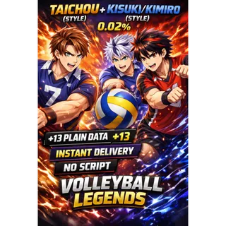 ⛔Kisuki / Kimiro (0.01%) - Volleyball Legends