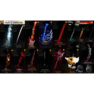 Fisch🐟F219 ⛵Lv.1255 💸46,524,732 C$ 🎣16 Rod🎣16%Unlocked [Polaris Serenade]⭐Herculean⭐ [Ba........................