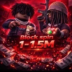 ✴️[Instant]✅ Block Spin 1M-1.5M 