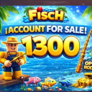 ⛔Fisch 🐟| Lv.1300 Account | [⚡Instant Delivery! ⚡]