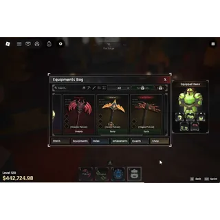 🔻 The Forge Account | LV 120 442K Coin| Arcane Picka