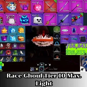 ✅Blox Fruit | Level 2800 Max. | Ghoul V4 Tier Max. | Godhuman+CDK | Unverified Account
