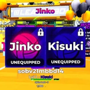 ✅Volleyball Legends | Jinko | Kisuki | Unverified Account