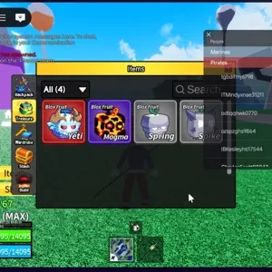 ✅Level 2800+God+ Yeti Inven|Unverified Account|Blox Fruits