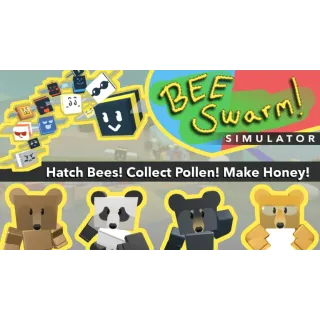 (RBL) Bee Swarm Simulator + 10 BEES + 400,000 Honey + Full Access