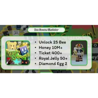 🔻Account 25 Bee | Bee Swarm Simulator