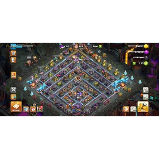⭕[Clash of Clans] TH15 MAX HEROES | 90/90/65/40 | Good Pets | 3K Gems | Full Access