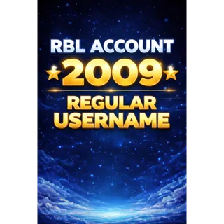 ⛔RBL ACCOUNT 2009 | Regular Username