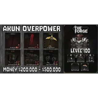 Account THE FORGE LIMITED LVL 100 + BONUS++