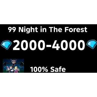 Akun 99 Night in The Forest - Bonus Diamonds