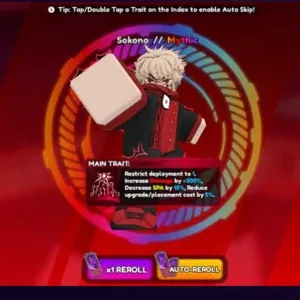 ✅Anime Overload⭐ : [007] Lv.1 :Sokono/0.1 RR62 Gems 750 Gold 54K (Unverified – No Email / No Phone)