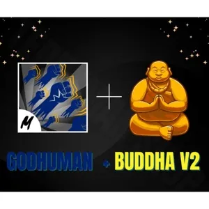 Blox Fruit | Buddha Fruit V2 100% | Godhuman Lv.2800 100% | Unverified Account | Random Rare Sword