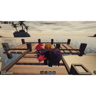 The Forge | Lv.106 | Demon Race | Money 280K | RR 25 | 3 Pickaxe Demonic &amp; Magma &amp; Arcane | Eye Ore Uchigatana |