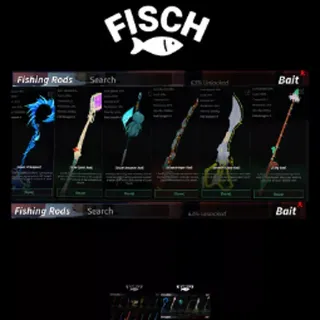 🔻🎅 Fisch 1500 + 200M Money / + Rod Of The Depths ++++