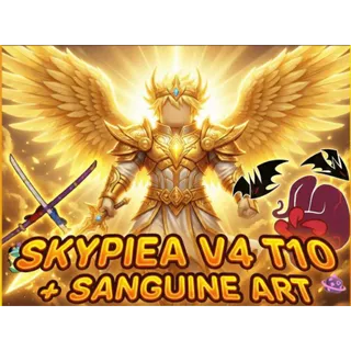 ⭕Blox Fruits - Level 2800 SKYPIEA V4 T10 + SANGUINE ART GODLY DUAL SWORDS, MAX LEVEL, TONS OF ITEMS, EXTRA RANDOM FRUIT IN BOX