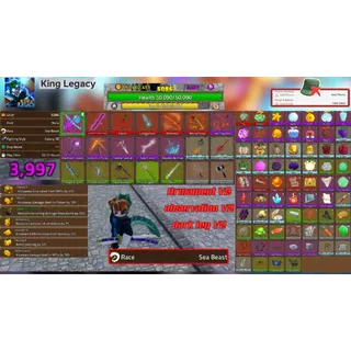 ⭕ing Legacy K05 | Level 5000+ |🔴GEM 3000+ |🔓Clean • Unverified •