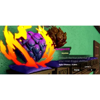 ⭕[Fruit Battlegrounds] DragonV2 (Mythic) Starter