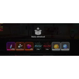 ( CLEAN ACCOUNT ) Starter Account with 7k-12k Gems + 100 Trait Rerolls Account | Universal Tower Defense ]⚡Fast Delivery⚡