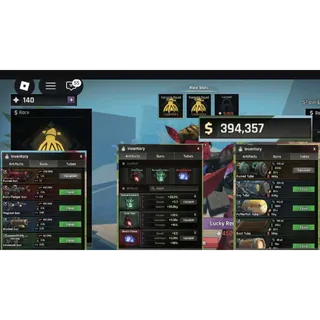 ⛔Abyss | LV 61 | $394K | Race Vampire | Tubes : Ruined Tube | Guns : Bob's Plunger Gun, Ruined Gun ( Valentine Skin ) 