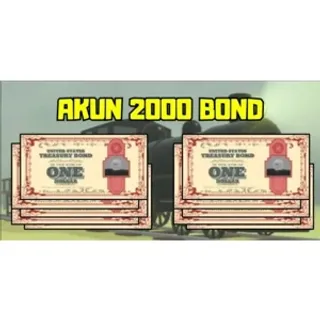 ⭕DEAD RAILS 2000 BOND