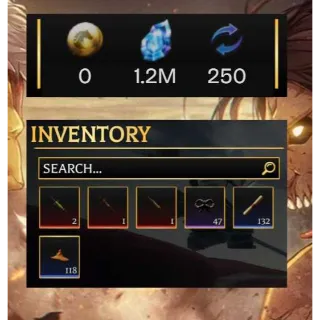 AOTR | Attack On Titan revolution | Prestige 4 | Gems 1.1-1.2M++ | Scroll 100-150++ [and other items ready for trading] BJNYS