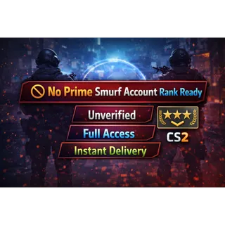 ⭕No Prime > Smurf Accounts > Rank Ready