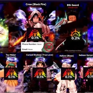 ✅Anime Expeditions 47/5Unbound 2Secret Lv.75 Crow (Black Fire)0.1Unbound  8th Sword….