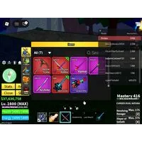 ✅LV 2800+GOD+CDK+SGT RACE HUMAN V4 FULL GEAR + DOUGH V2 |Unverified Account