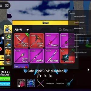 ✅LV 2800+Sanguine Art+CDK+SGT + Eat Kitsune RACE Cyborg V4 FULL GEAR |Unverified Account