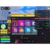 ✅LV 2800+CDK+SG RACE GHOUL V4 FULL GEAR + SANGUINE ART + Mammoth Inven|Unverified Account