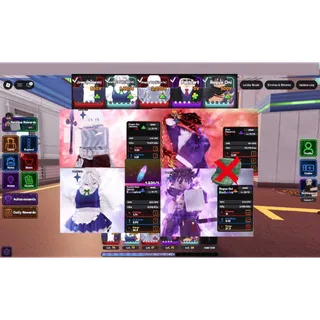 ⭕Universal Tower Defense No.24☄️1231Reroll 4Ruler(Meta) Lv156 Jinoo (Ruler)+++