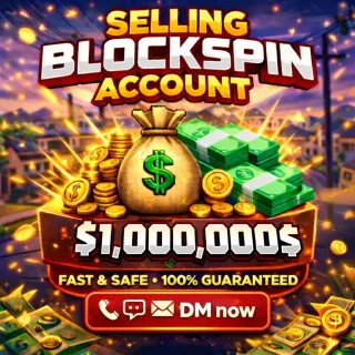 🔥 BLOCKSPIN ACCOUNT FOR SALE 🔥