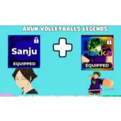Hakka (Ultra Style) + Sanju/Sanu (Style) | DATA POLOS +13 | INSTANT DELIVERY | NO SCRIPT | - Volleyball Legends