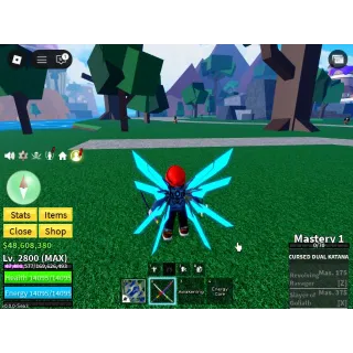 [D9]💣Blox Fruits💣Lv2800⭐CDK + SG Full Gear Race Cyborg V4 + T-Rex⭐Godhuman⭐Random Luck⭐Unverified