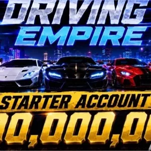 ✴️[ Instant] Akun Driving Empire Money 100M+