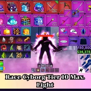 ✅Blox Fruit | Level 2800 Max. | Cyborg V4 Tier Max. | Godhuman+CDK | Unverified Account