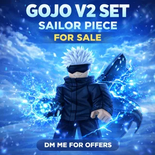⭕Gojo V2 Set | Sailor Piece