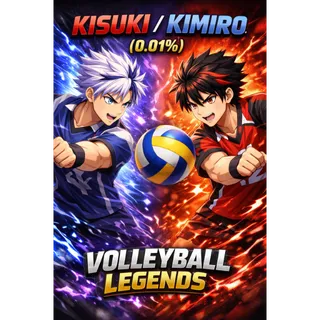 ⛔Kisuki / Kimiro (0.01%) - Volleyball Legends