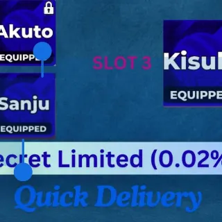 Accounts 🏐 [VolleyBall Legends] THE TWINS + SANJU + KISUKI || STARTER ACCOUNT