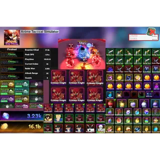 ⭕Anime Tactical Simulator |💥 DPS 1.01M 💥 | 🔓Clean • Unverified •