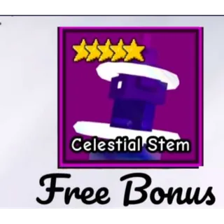 ⭕Celestial Stem (5 Star) - Garden Tower Defense