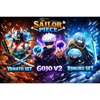 ⭕[Instant] [Sailor Piece] Level 11500 | Race Swordblessed | Trait Malevolent | Title: Shadow Monarch | 182M Money | 90K Gems