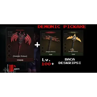 DEMONIC PICKAXE - THE FORGE