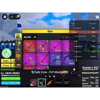 ✅LV 2800+Sanguine Art+CDK+SG Dragon Heart + Dragon Storm RACE DRACO V4 FULL GEAR + Gravity Venom Inven |Unverified Account