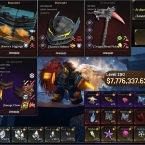 🔥 ENDGAME ARCHANGEL | Lv.200 | $7.77M GOLD | FULL DURANITE..