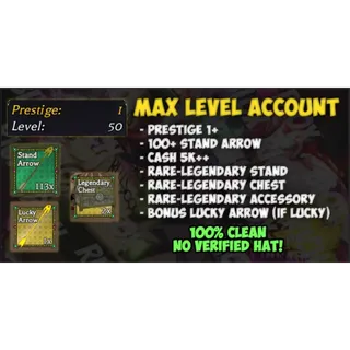 ⛔Max Level Account & Prestige 1+ | Bizarre Lineage