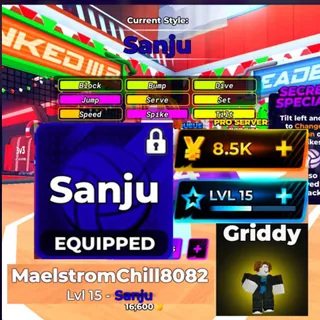ROBLOX | Volleyball Legends | Sanju | Unverified Account