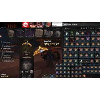 35⬛The Forge Lv48🪙15k RR17 Demon Race🪽 Starite  -Arcane Pickaxe🟢the acc is Userified - No phone or any email 🟢The .............