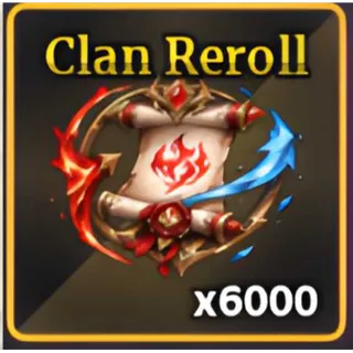 ⭕3,000 Clan Reroll | Sailor Piece