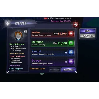 ⭕🚢 sailor piece | Race Shinigami,Clan Mugetsu,Trait Dominator 💰Gold 40M- 100M 💎Gem 30k-100k+++